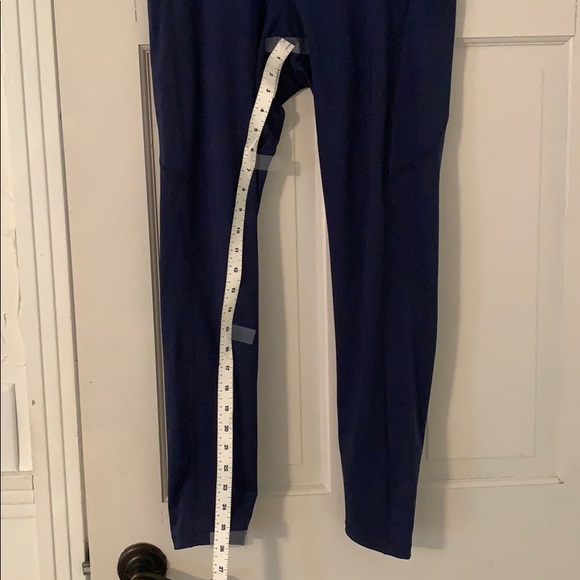 Navy blue yoga pants - Picture 4 of 6